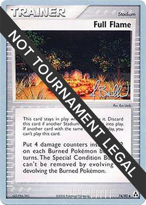 Full Flame (Jimmy Ballard), World Championship Decks