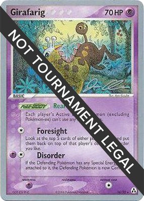 Girafarig (Jason Klaczynski), World Championship Decks