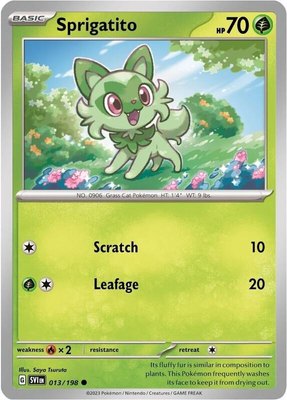 Sprigatito (Mirage Holo), Miscellaneous Cards & Products