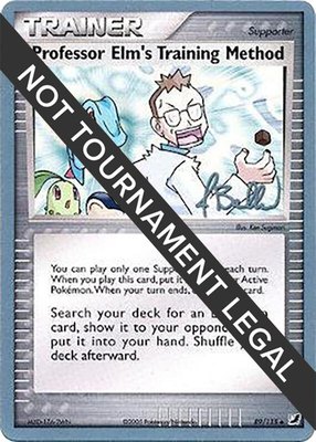 Professor Elm's Training Method (Jimmy Ballard), World Championship Decks