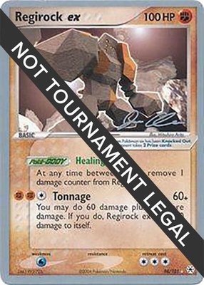 Regirock ex (Jason Klaczynski), World Championship Decks