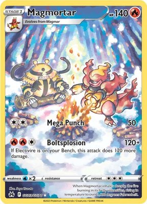 Magmortar, Crown Zenith: Galarian Gallery