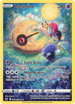 Lunatone, Crown Zenith: Galarian Gallery