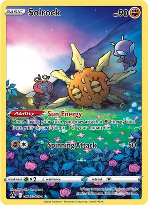 Solrock, Crown Zenith: Galarian Gallery