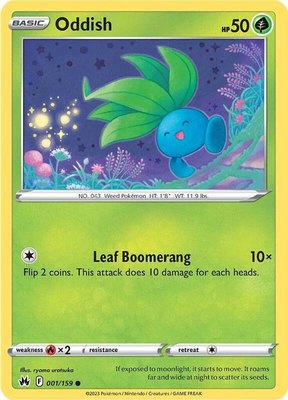 Oddish, Crown Zenith