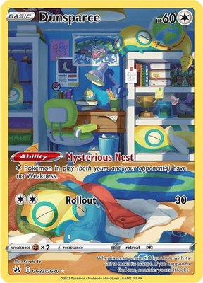 Dunsparce, Crown Zenith: Galarian Gallery