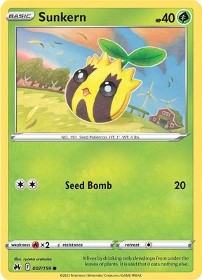 Sunkern, Crown Zenith