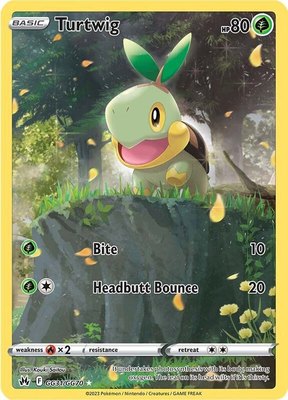 Turtwig, Crown Zenith: Galarian Gallery