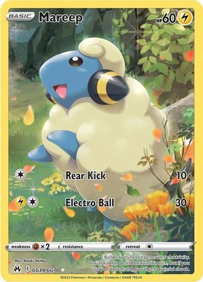 Mareep, Crown Zenith: Galarian Gallery