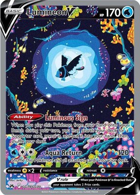Lumineon V, Crown Zenith: Galarian Gallery