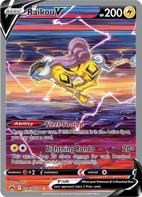 Raikou V, Crown Zenith: Galarian Gallery
