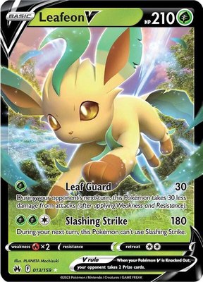 Leafeon V, Crown Zenith