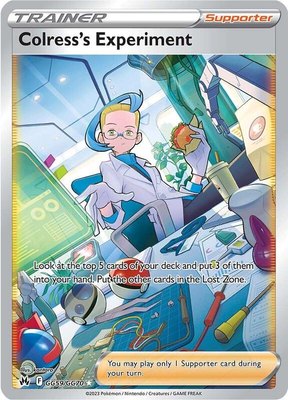 Colress's Experiment, Crown Zenith: Galarian Gallery
