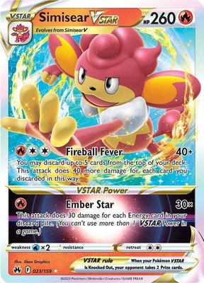 Simisear VSTAR, Crown Zenith