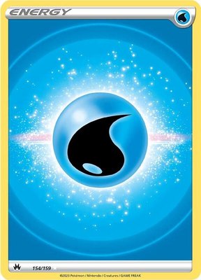 Water Energy (Texture Full Art), Crown Zenith