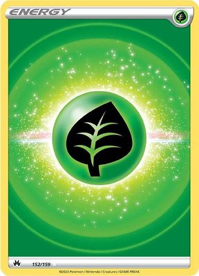 Grass Energy (Texture Full Art), Crown Zenith