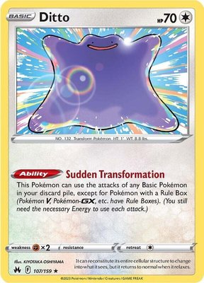 Ditto, Crown Zenith