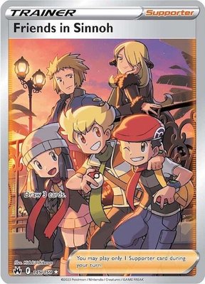 Friends in Sinnoh (Full Art), Crown Zenith