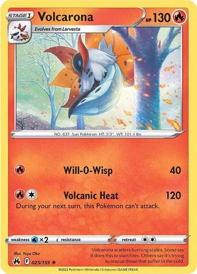Volcarona, Crown Zenith