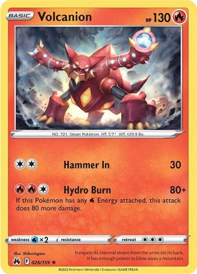 Volcanion, Crown Zenith