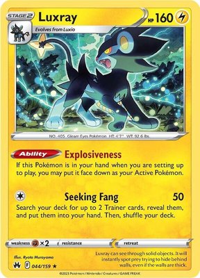 Luxray (44), Crown Zenith