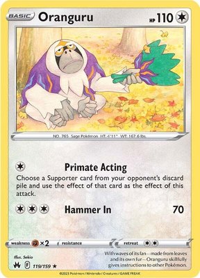 Oranguru, Crown Zenith