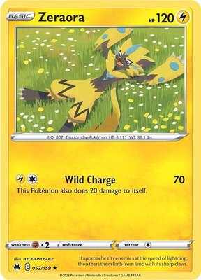 Zeraora, Crown Zenith