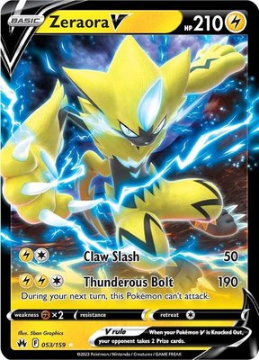 Zeraora V, Crown Zenith