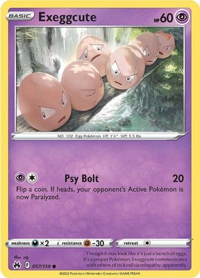 Exeggcute, Crown Zenith