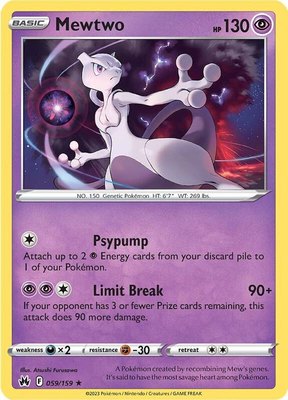 Mewtwo, Crown Zenith