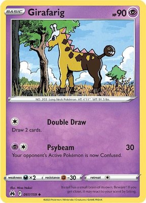 Girafarig, Crown Zenith