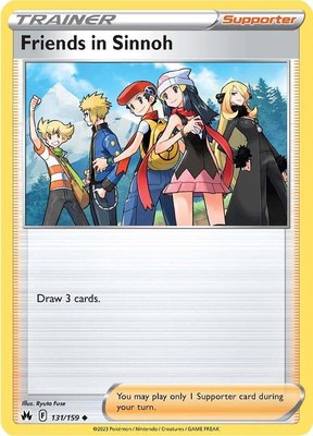 Friends in Sinnoh, Crown Zenith