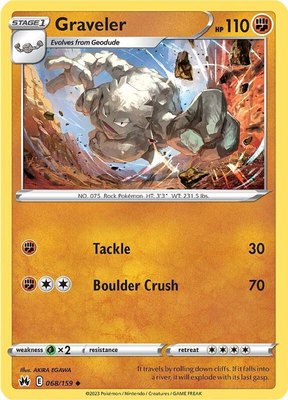 Graveler, Crown Zenith