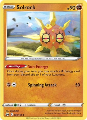 Solrock, Crown Zenith