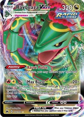 Rayquaza VMAX (102), Crown Zenith
