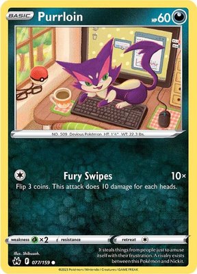 Purrloin, Crown Zenith