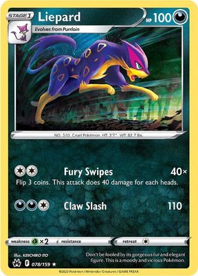 Liepard, Crown Zenith