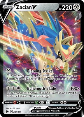 Zacian V, Crown Zenith