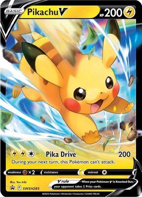 Pikachu V, Sword & Shield Promo Cards