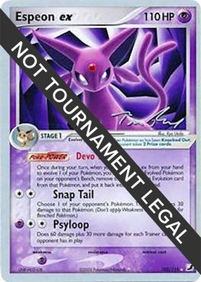 Espeon ex (Tom Roos), World Championship Decks