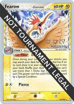 Fearow (Delta Species) (Jun Hasebe), World Championship Decks
