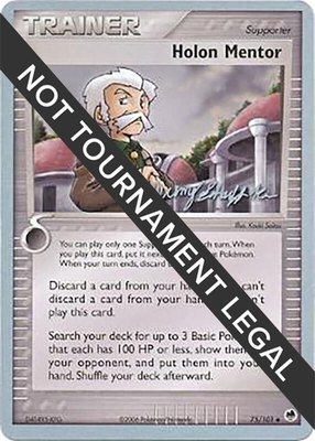 Holon Mentor (Jeremy Scharff-Kim), World Championship Decks