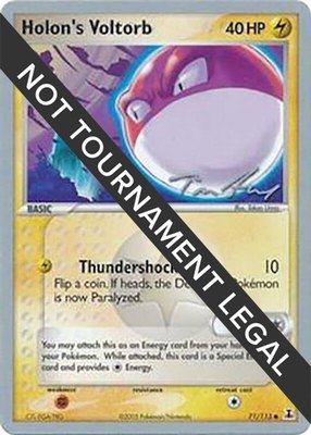 Holon's Voltorb (Tom Roos), World Championship Decks