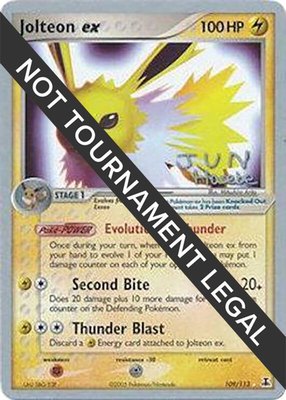 Jolteon ex (Jun Hasebe), World Championship Decks