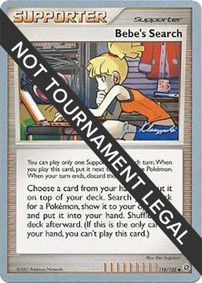Bebe's Search (Jason Klaczynski), World Championship Decks