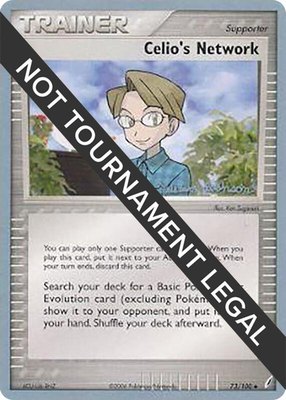 Celio's Network (Tristan Robinson), World Championship Decks
