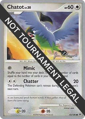 Chatot (Jason Klaczynski), World Championship Decks