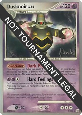 Dusknoir (Dylan Lefavour), World Championship Decks