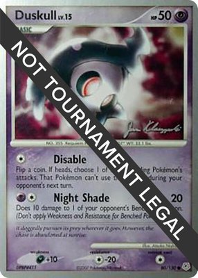 Duskull (Jason Klaczynski), World Championship Decks