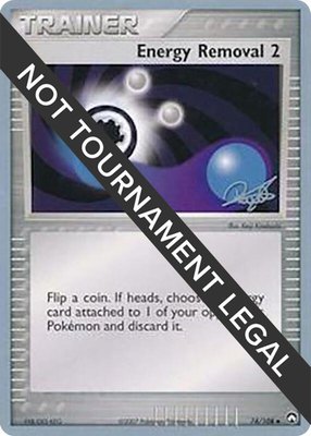 Energy Removal 2 (Paul Atanassov), World Championship Decks
